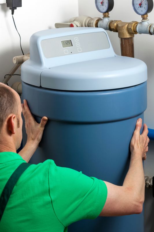 Water Softener System in Action